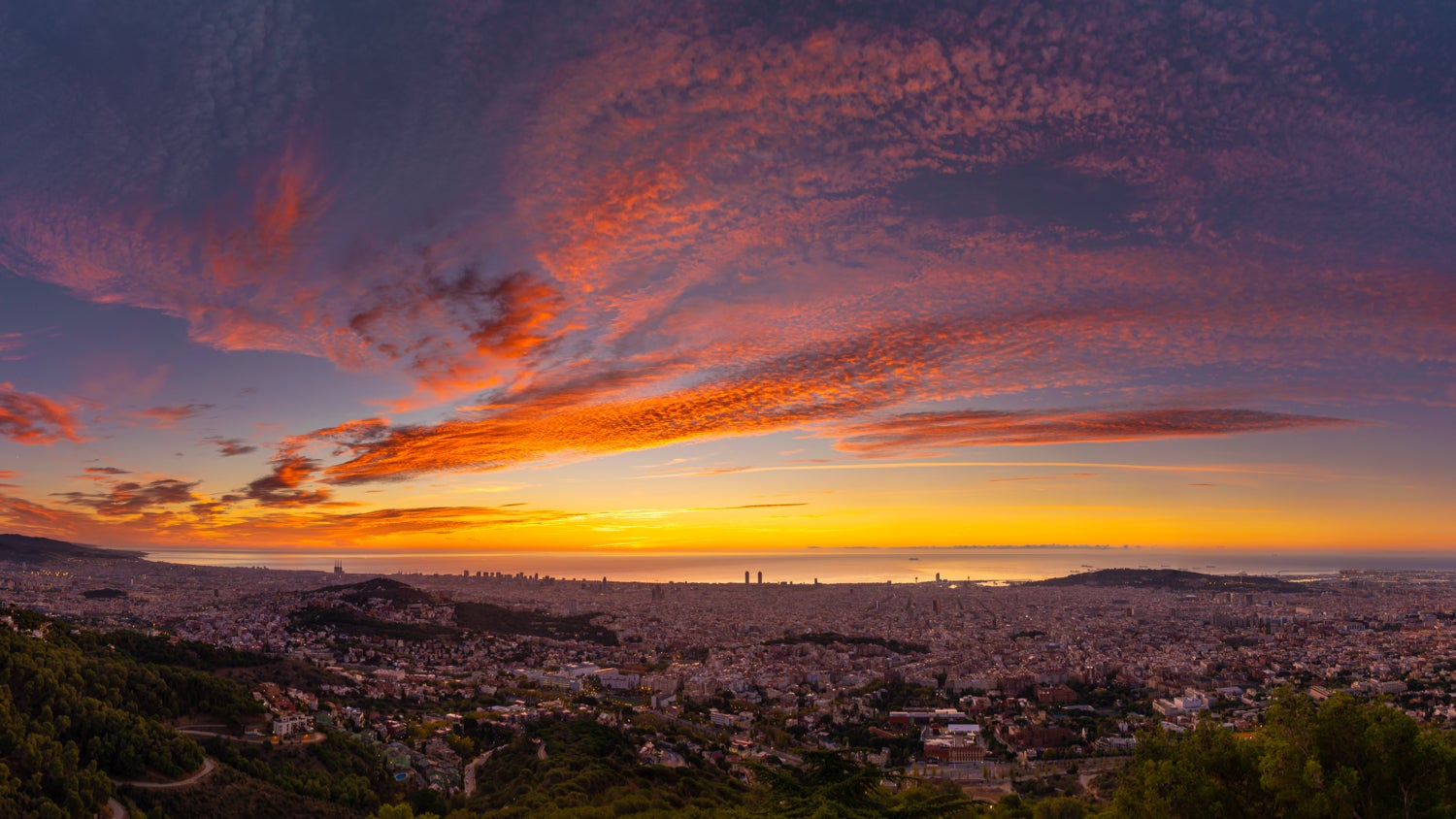 Aquest dilluns tornarem a superar els 21 graus de temperatura, i dimecres podríem arribar als 25 graus a la ciutat OBSERVATORI FABRA