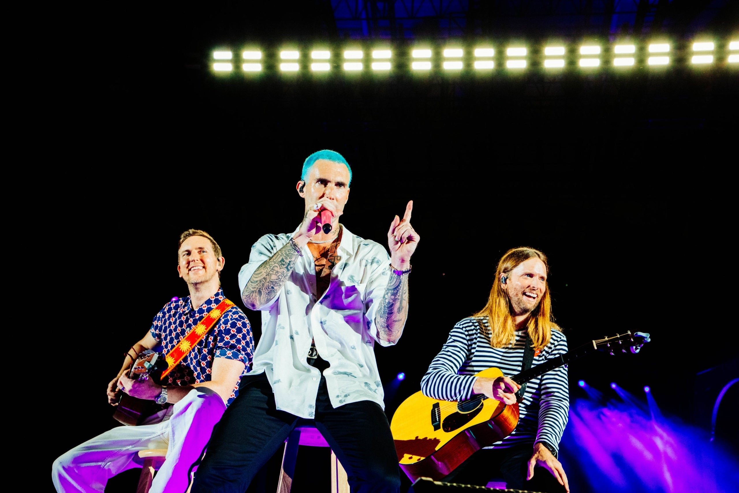 Un concert de Maroon 5 en una imatge d'arxiu / Maroon 5