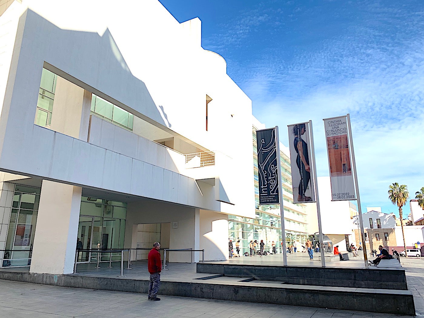 El Macba, Museo de Arte Contemporáneo de Barcelona, en el coro del Arrabal / S.B.