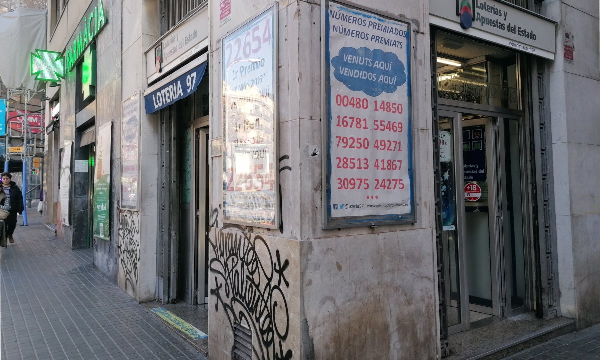 L'administració afortunada és a la plaça d'Urquinaona | TOT BARCELONA