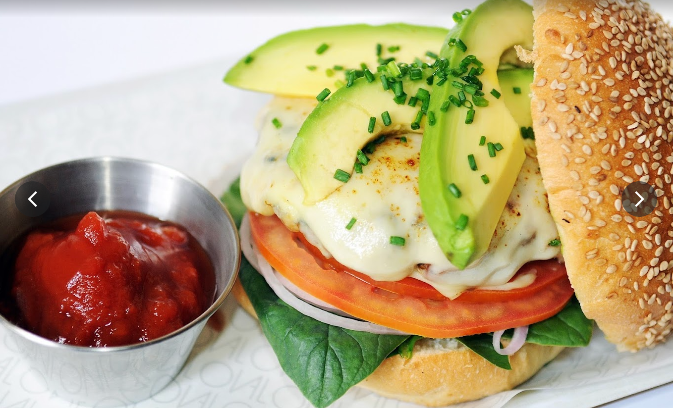 Una de les hamburgueses que oferia Oval / Oval