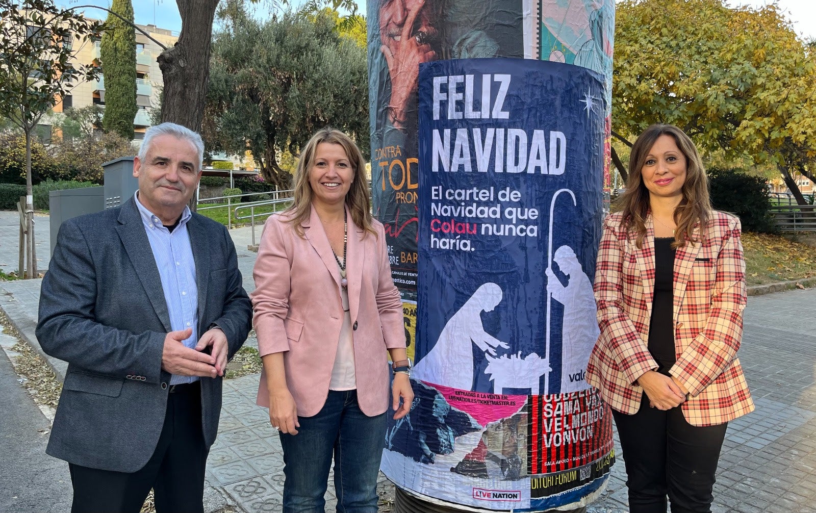El cartell de felicitació de Nadal de Valents / Valents