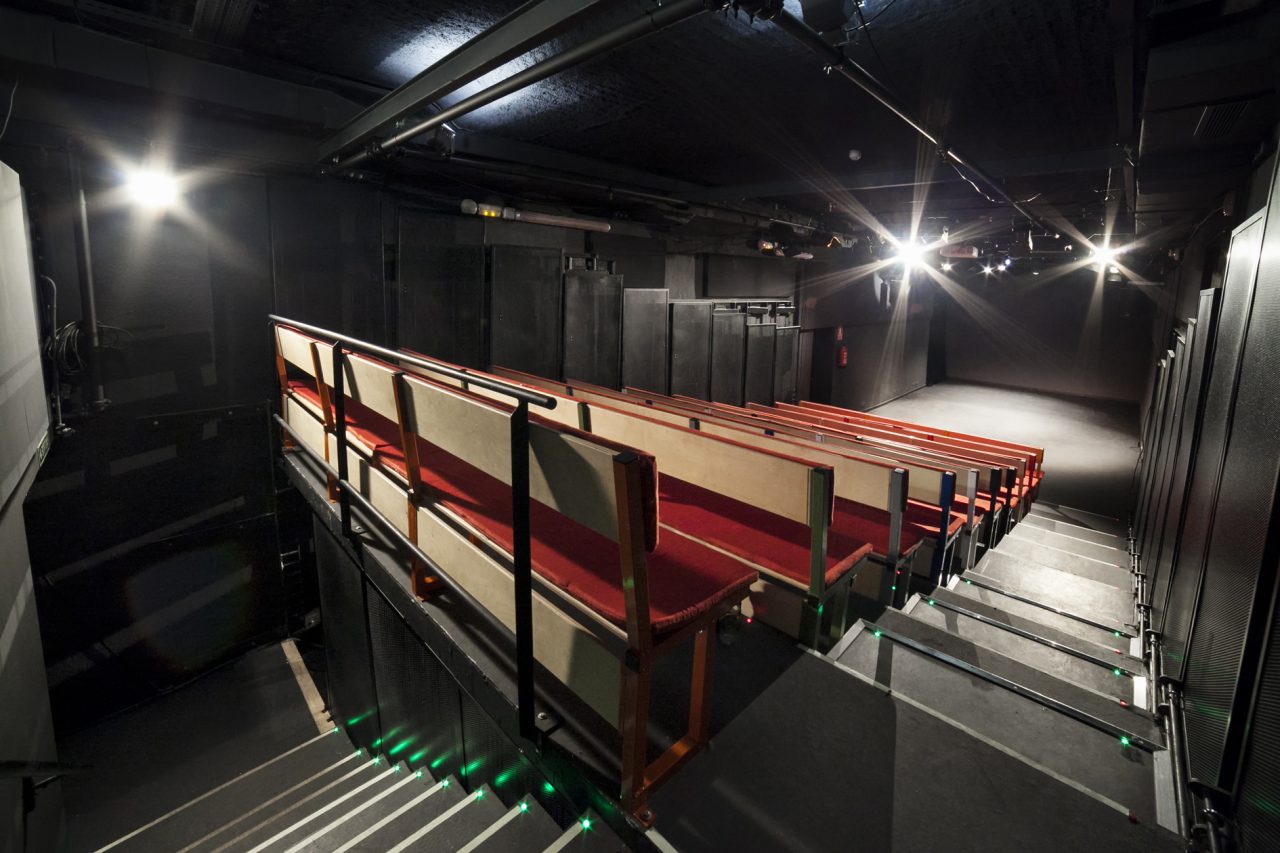 L'estat actual de la sala de l'Antic Teatre / Antic Teatre
