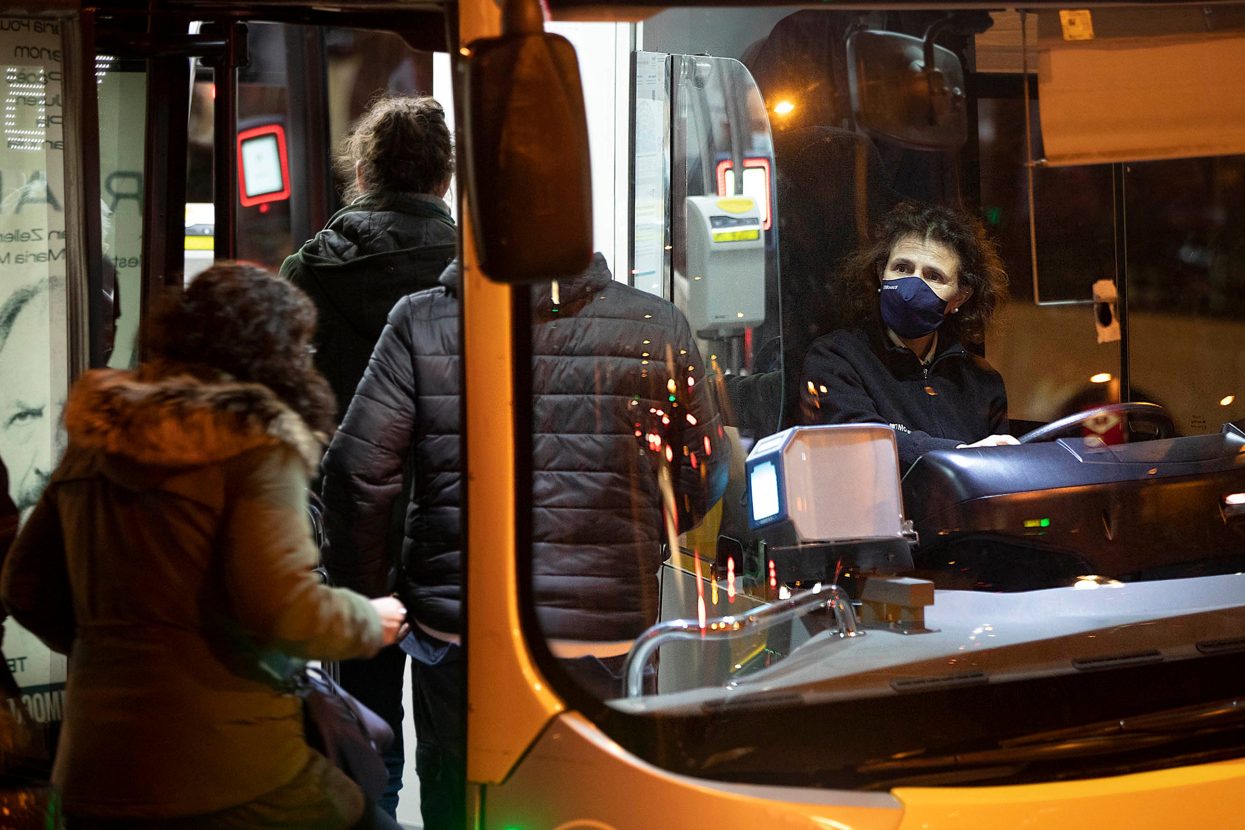 11.01.2023, Barcelona
Conductores de autobuzo TMB.
foto: Jordi Play