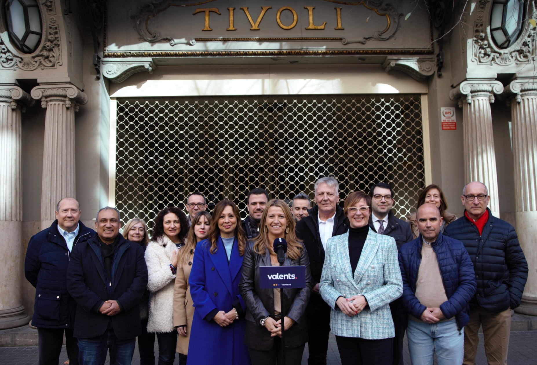 La candidatura de Valents a Barcelona 