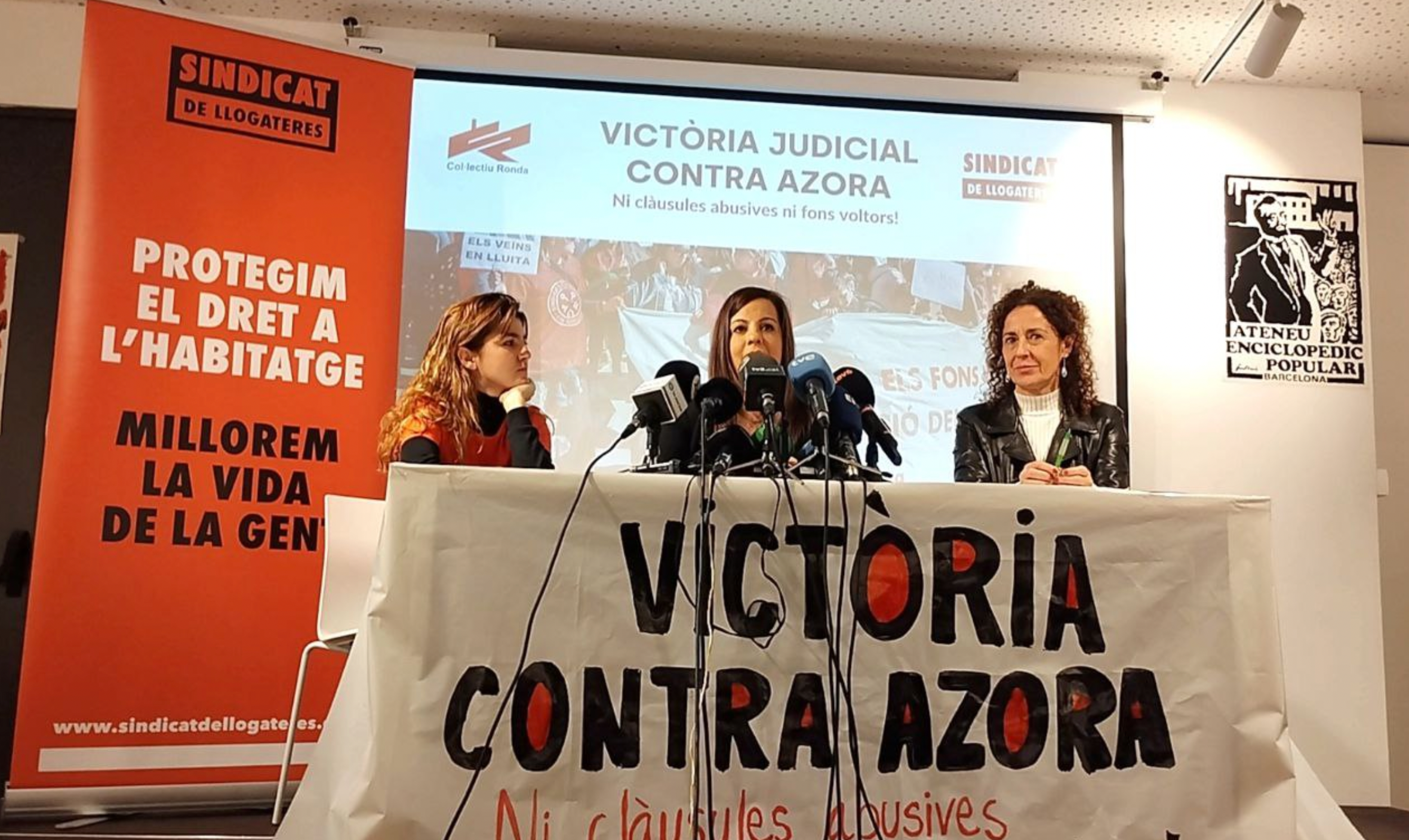 Victòria contra el fons voltor Azora per incloure clàusules abusives en els contractes de lloguer