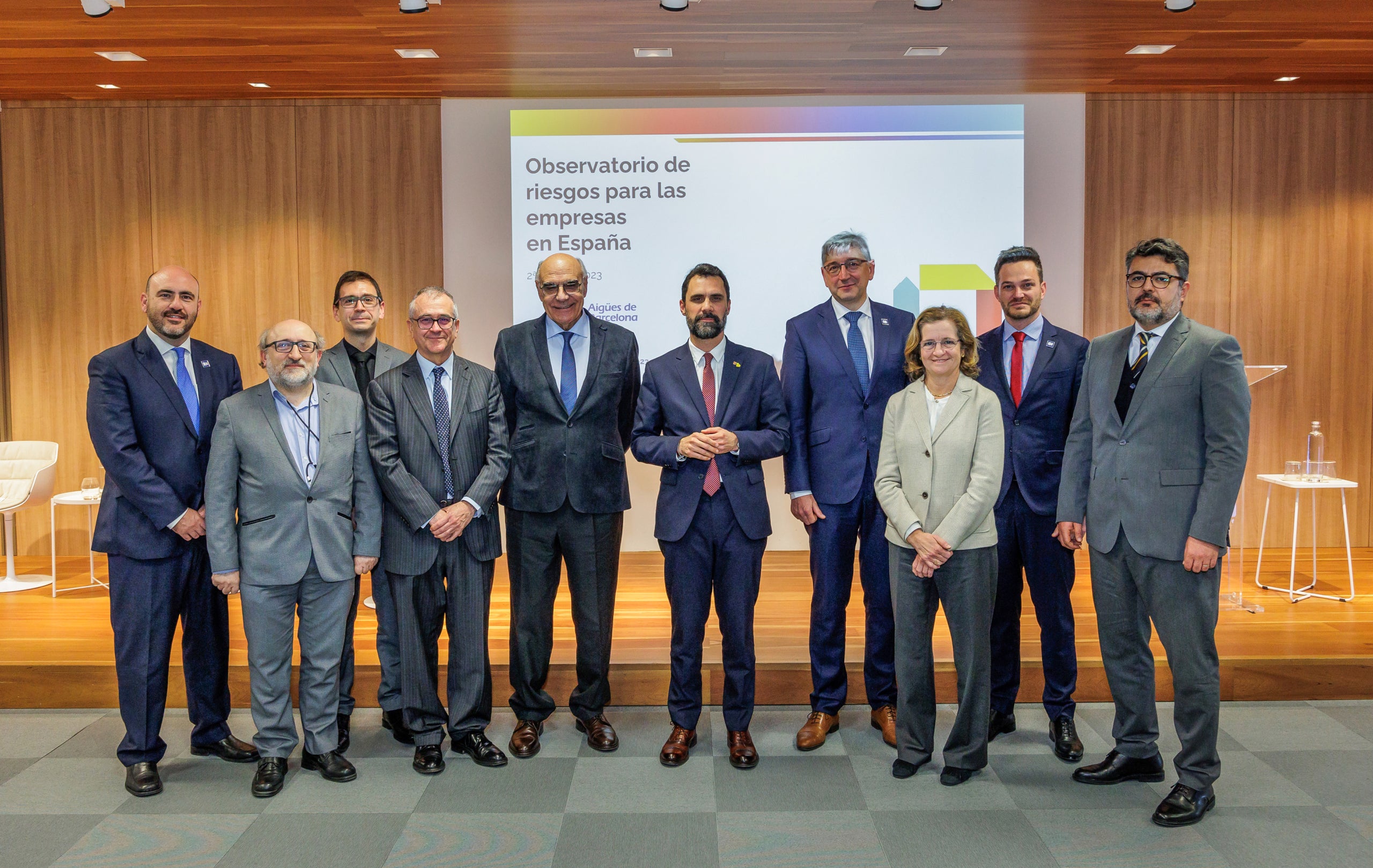 La presentació a l'Institut Cerdà del segon Observatori de riscos per a les empreses / I.C.