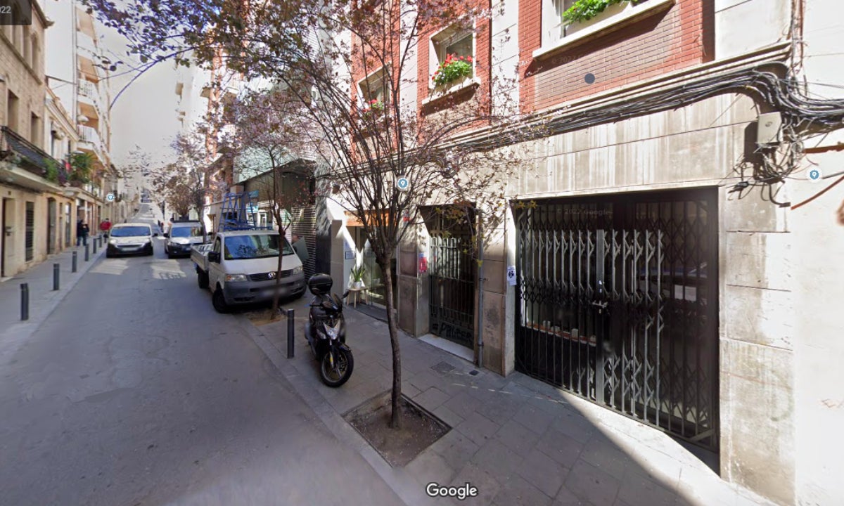 L'accident ha passat a l'altura del carrer de Verdi, 98 | Google Street View 