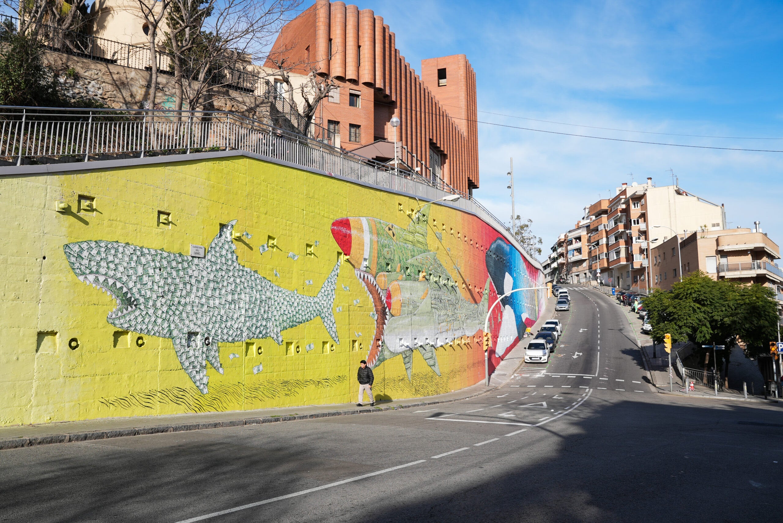 La nova imatge del tauró capitalista / Ajuntament de Barcelona