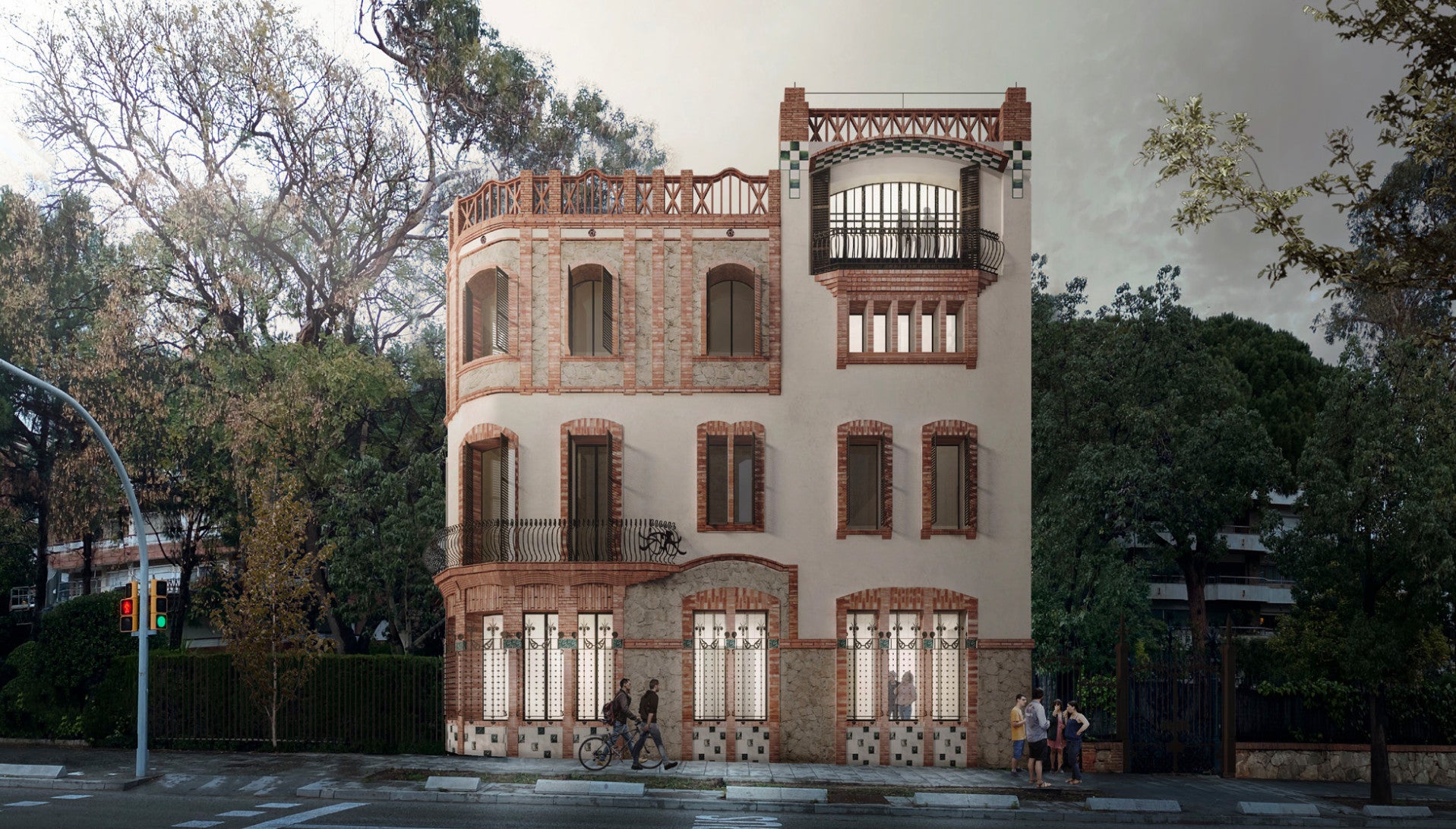 L'edifici Casa Hurtado a Pedralbes | ACN i Fundació Victoria de los Ángles