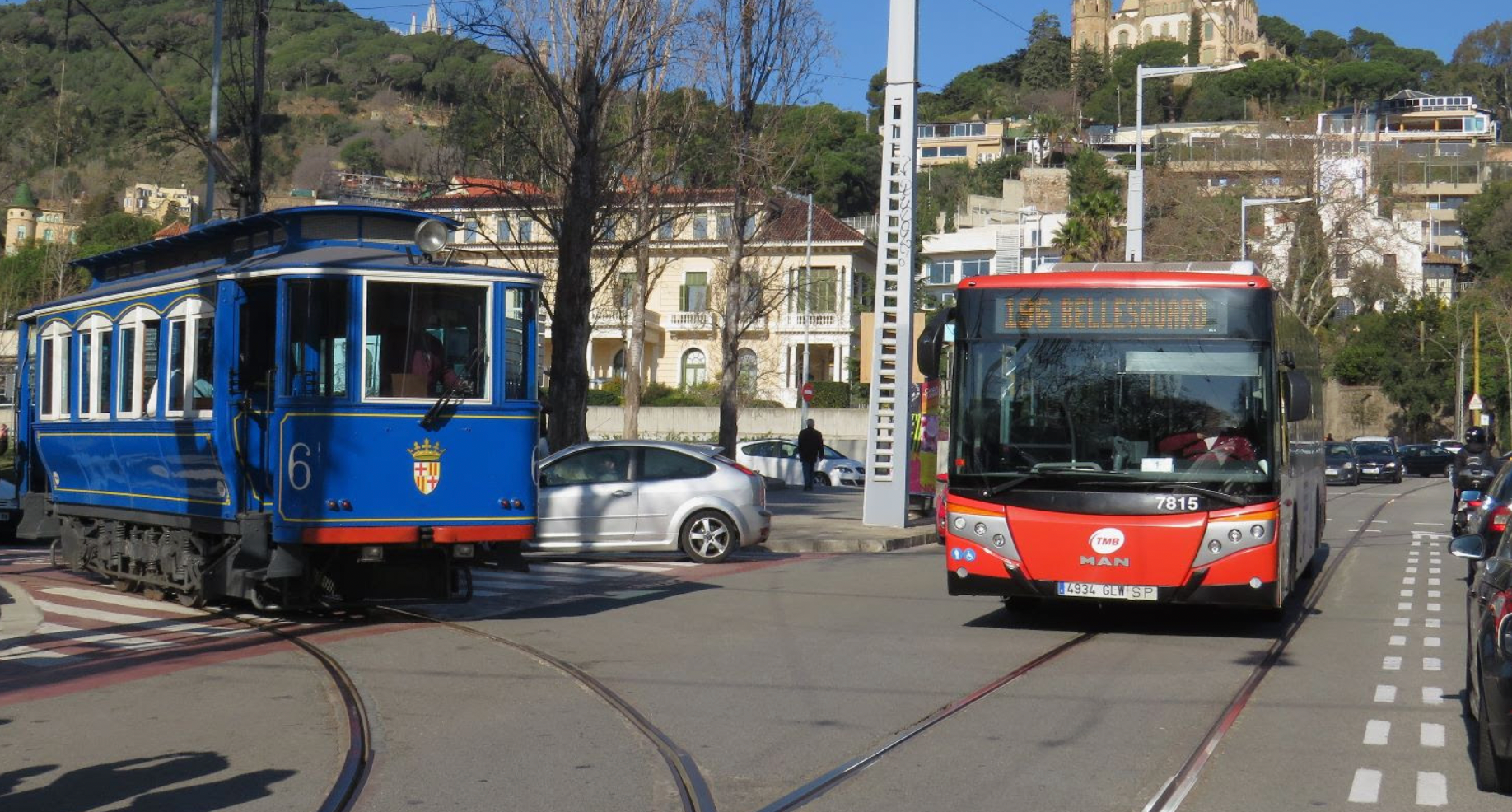 El 28 de gener de 2018 deixava de circular el Tramvia Blau PTP