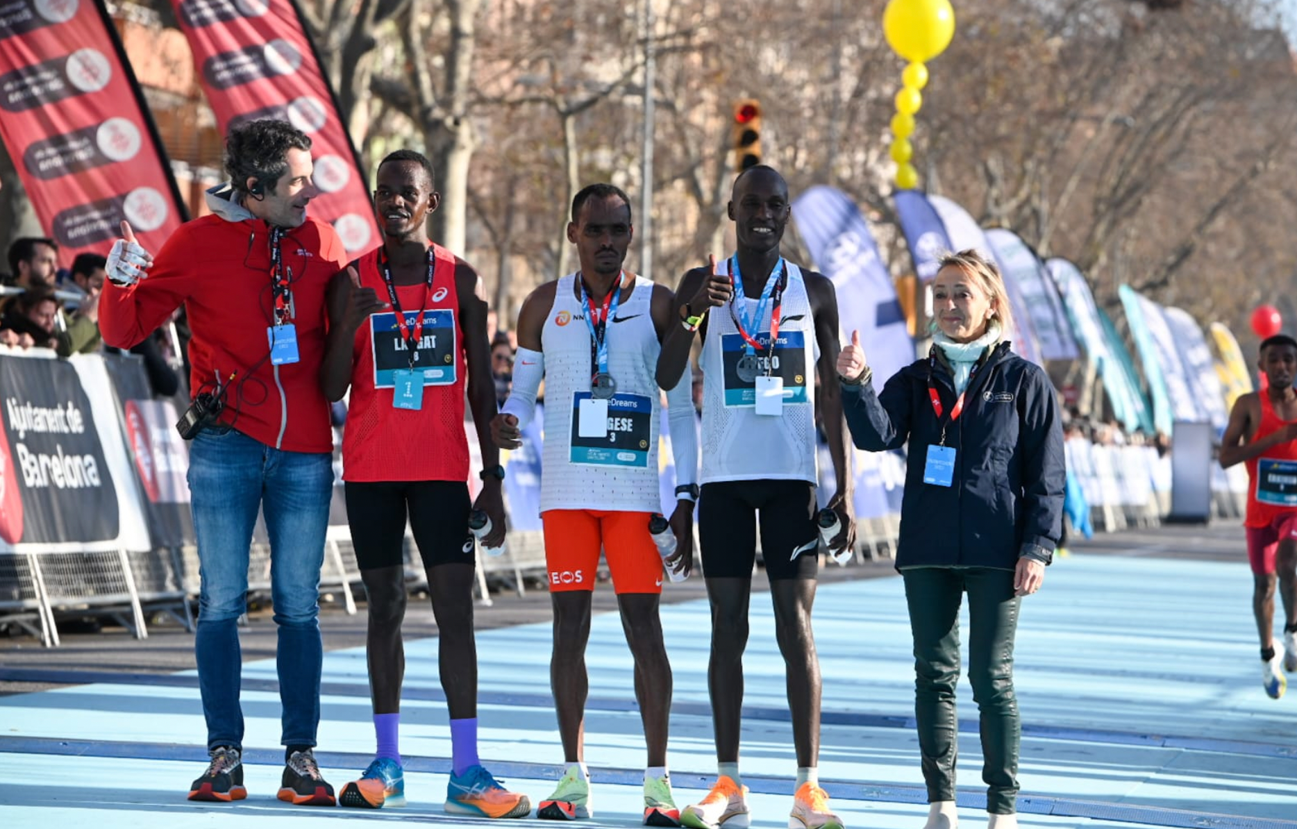 Dues marques de rècord a la mitja marató Foto: Ajuntament de Barcelona