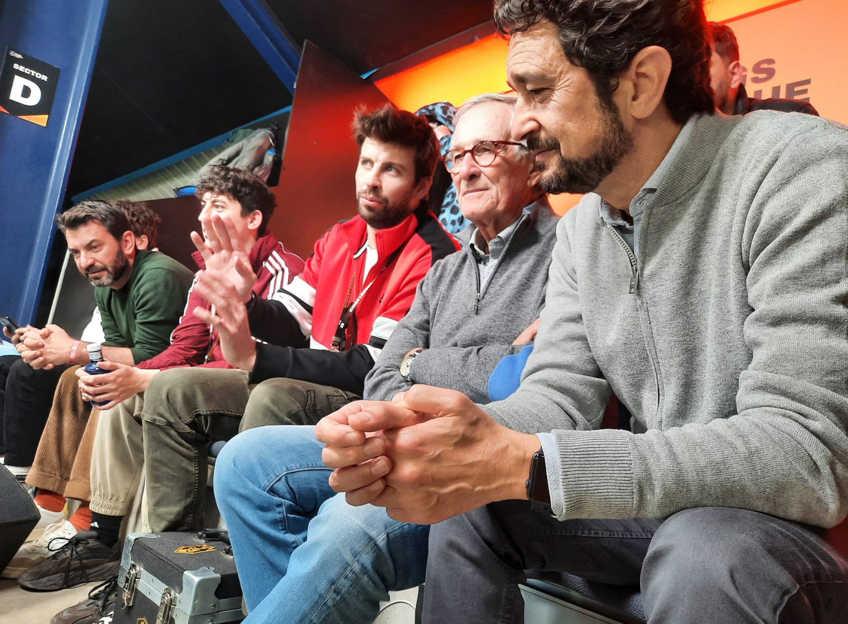 Gerard Piqué, Xavier Trias i Damià Calvet , aquest diumenge 