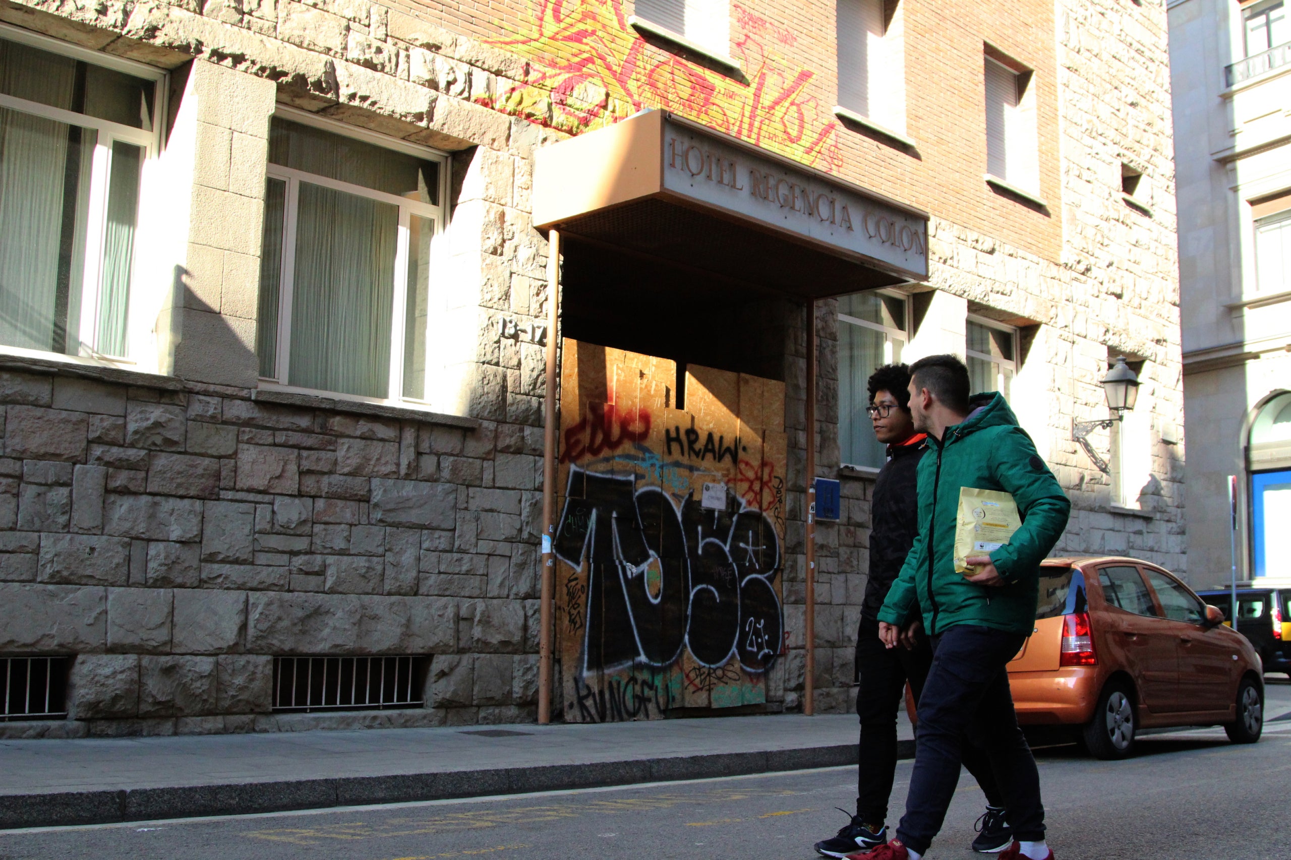 Un hotel tancat de les Rambles de Barcelona en una imatge d'arxiu / Ivette Lehmann i Joan Tomàs (ACN)