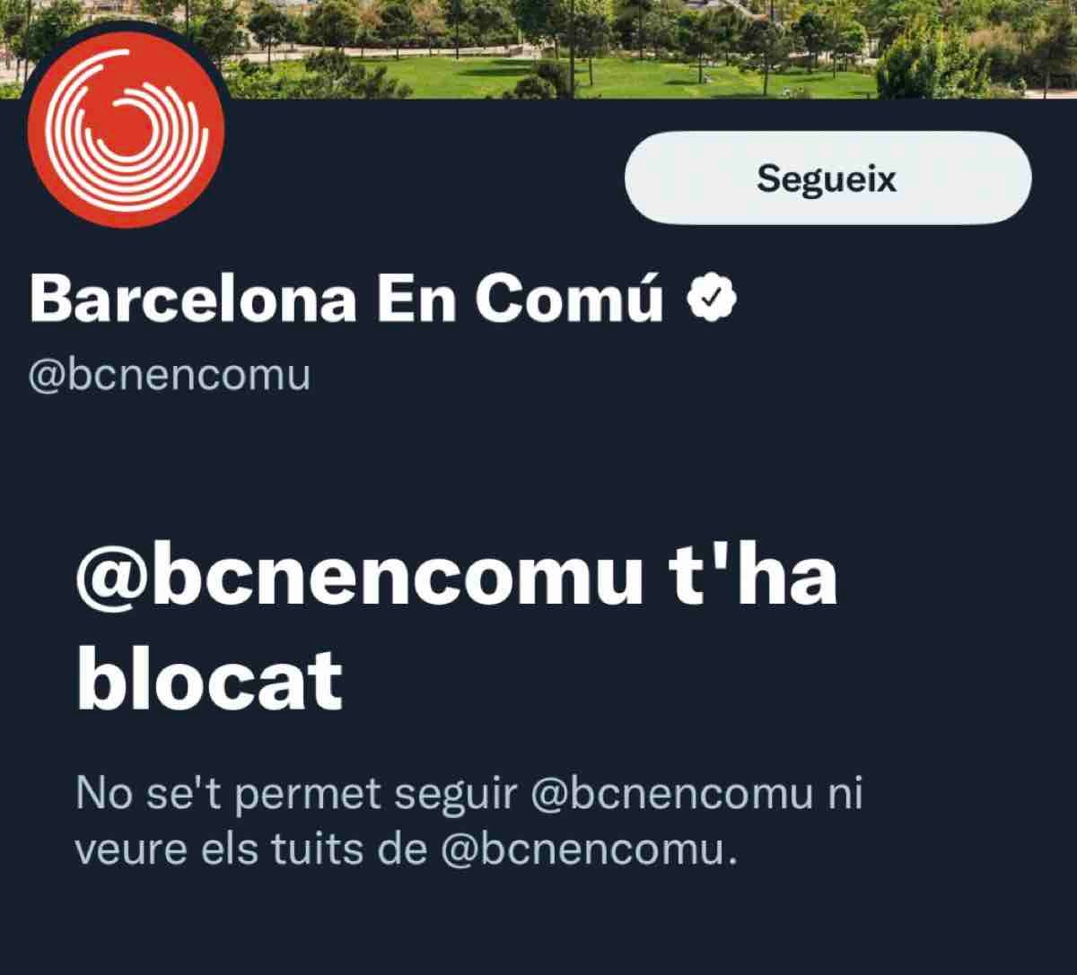 Una captura de pantalla de xarxes socials
