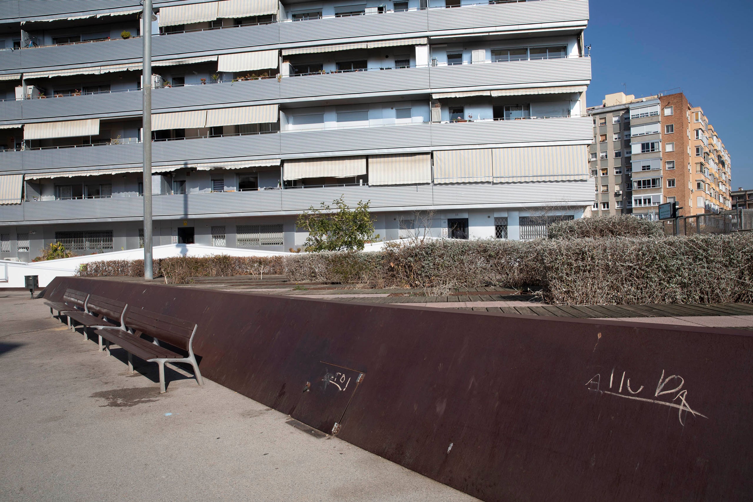 Barri del Turó de la Peira al districte de Nou Barris.
