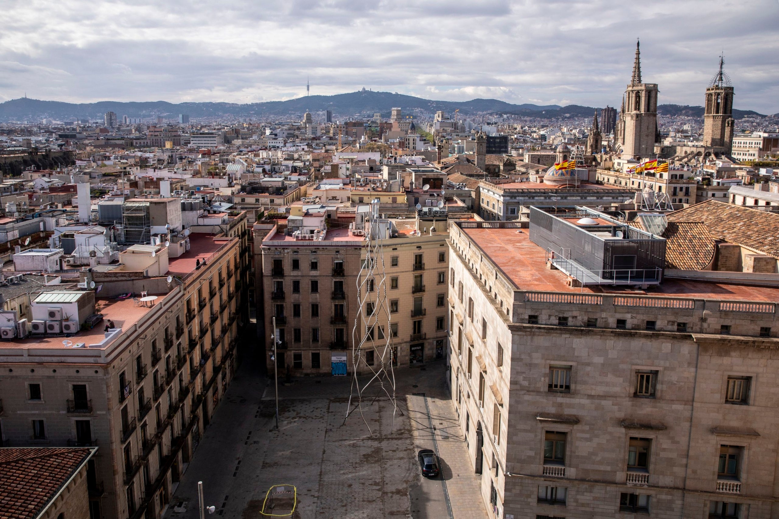 L'Ajuntament de Barcelona obre al públic el seu mirador Barcelona vista des del Mirador de Maria Aurèlia Capmany | Ajuntament