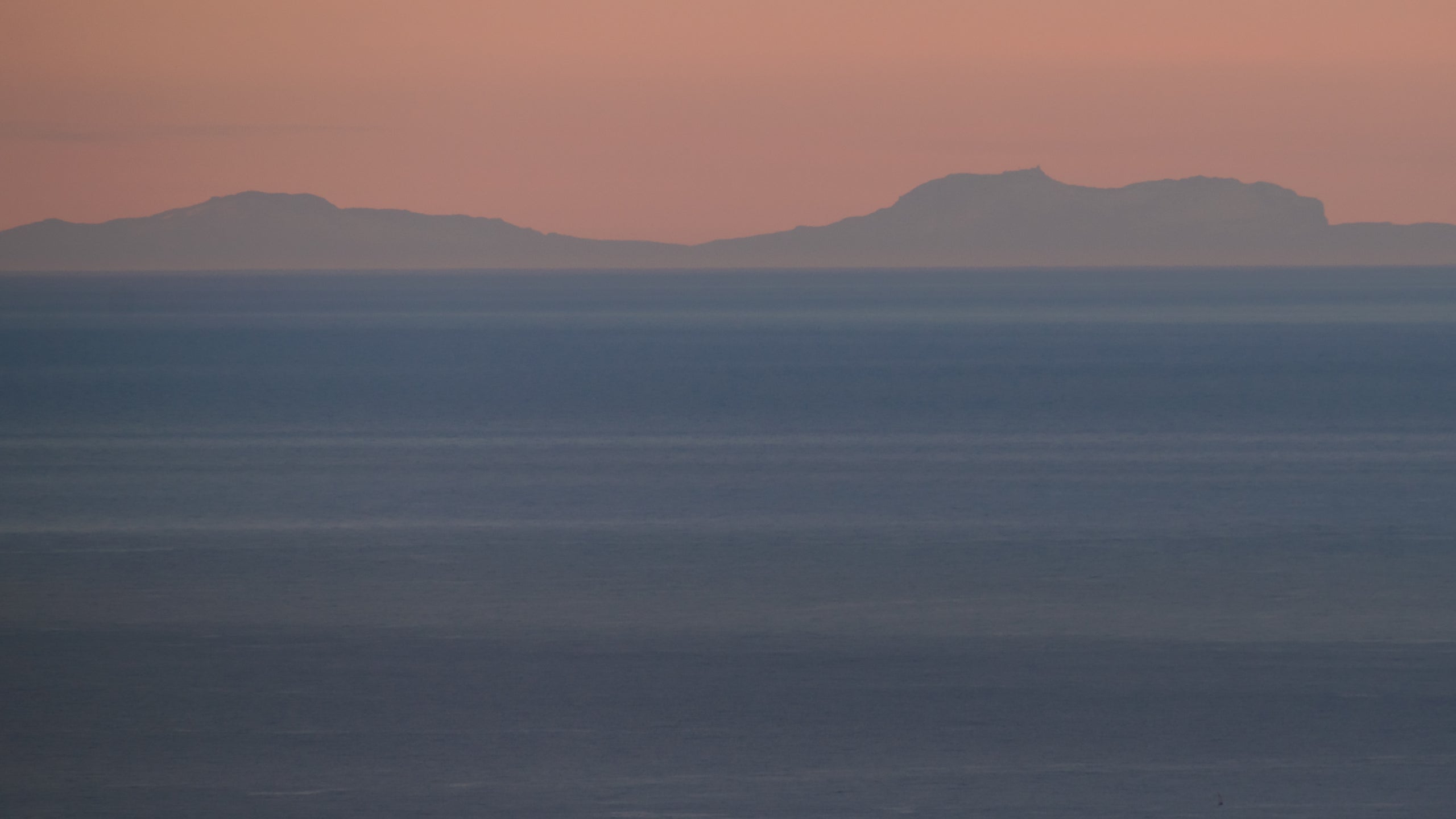 L'illa de Mallorca vista des de l'Observatori Fabra aquest dijous / Alfons Puertas