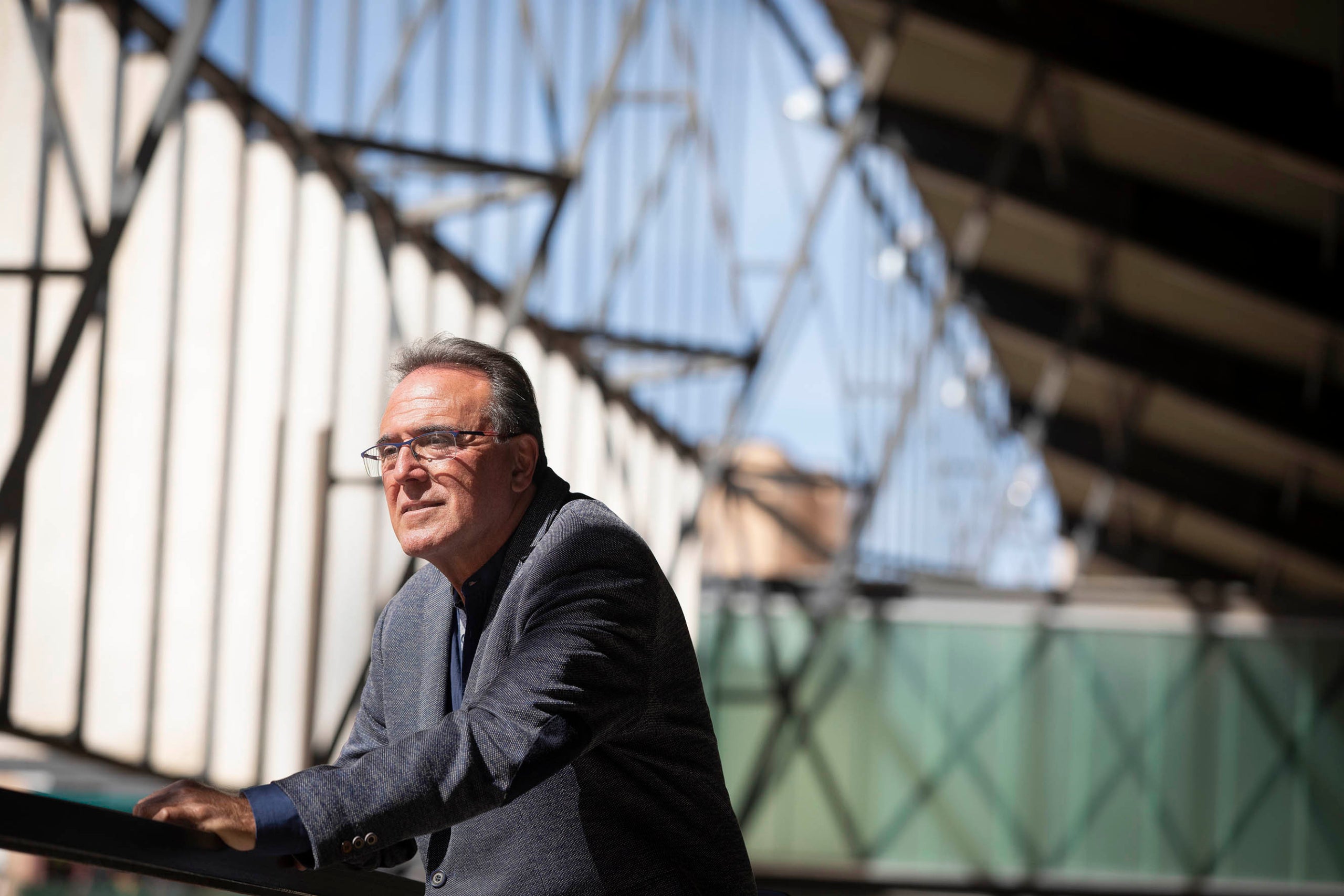 Josep Lluís Navarro, exgerent del Canòdrom de la Meridiana abans del seu tancament.
