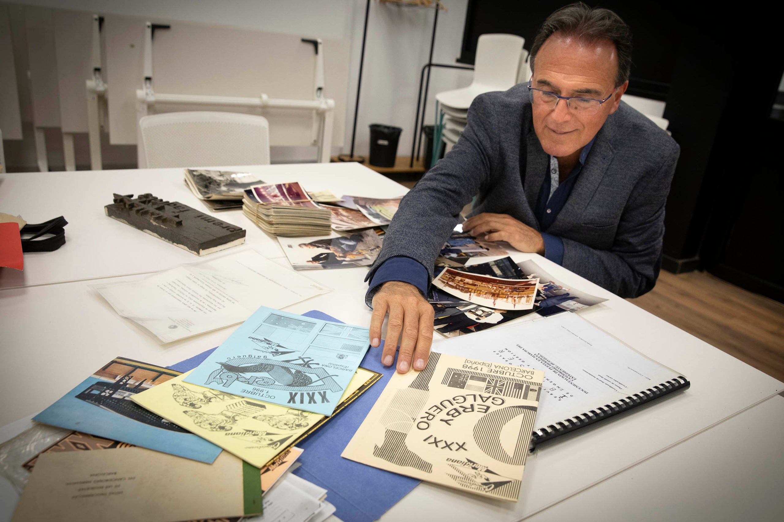 Josep Lluís Navarro, exgerent del Canòdrom de la Meridiana abans del seu tancament.