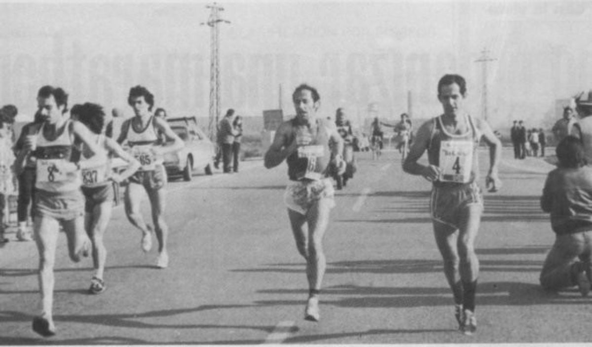 Imatge de la primera edició de la Marató Barcelona | Twitter @maratobarcelona