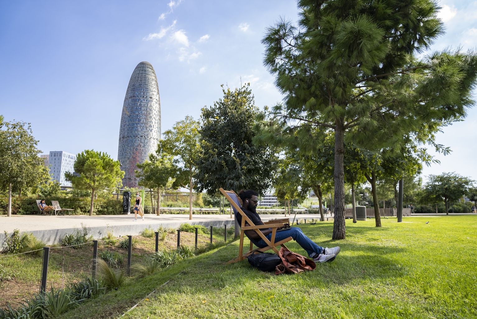 La clariana de Glòries, un dels espais verds més grans | Ajuntament 