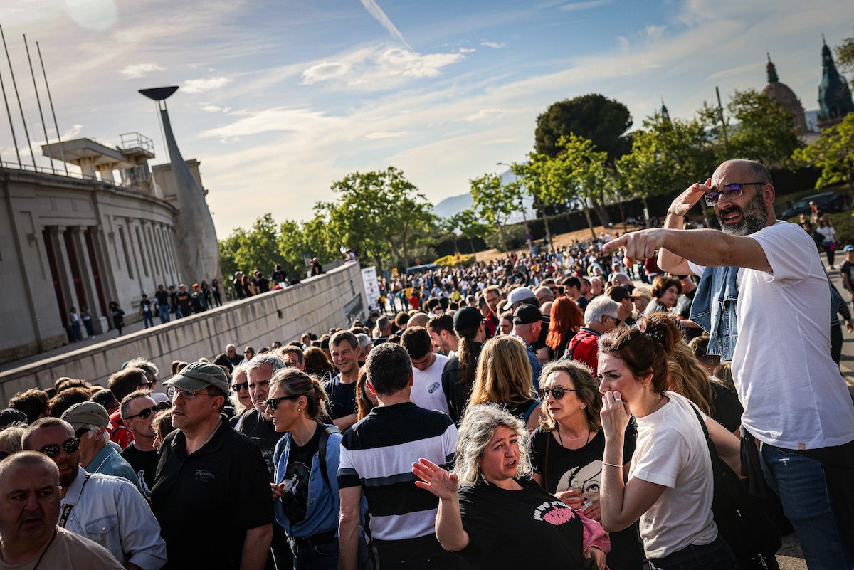 Seguidors de Bruce Springsteen a l'Estadi Olímpic / Jordi Borràs