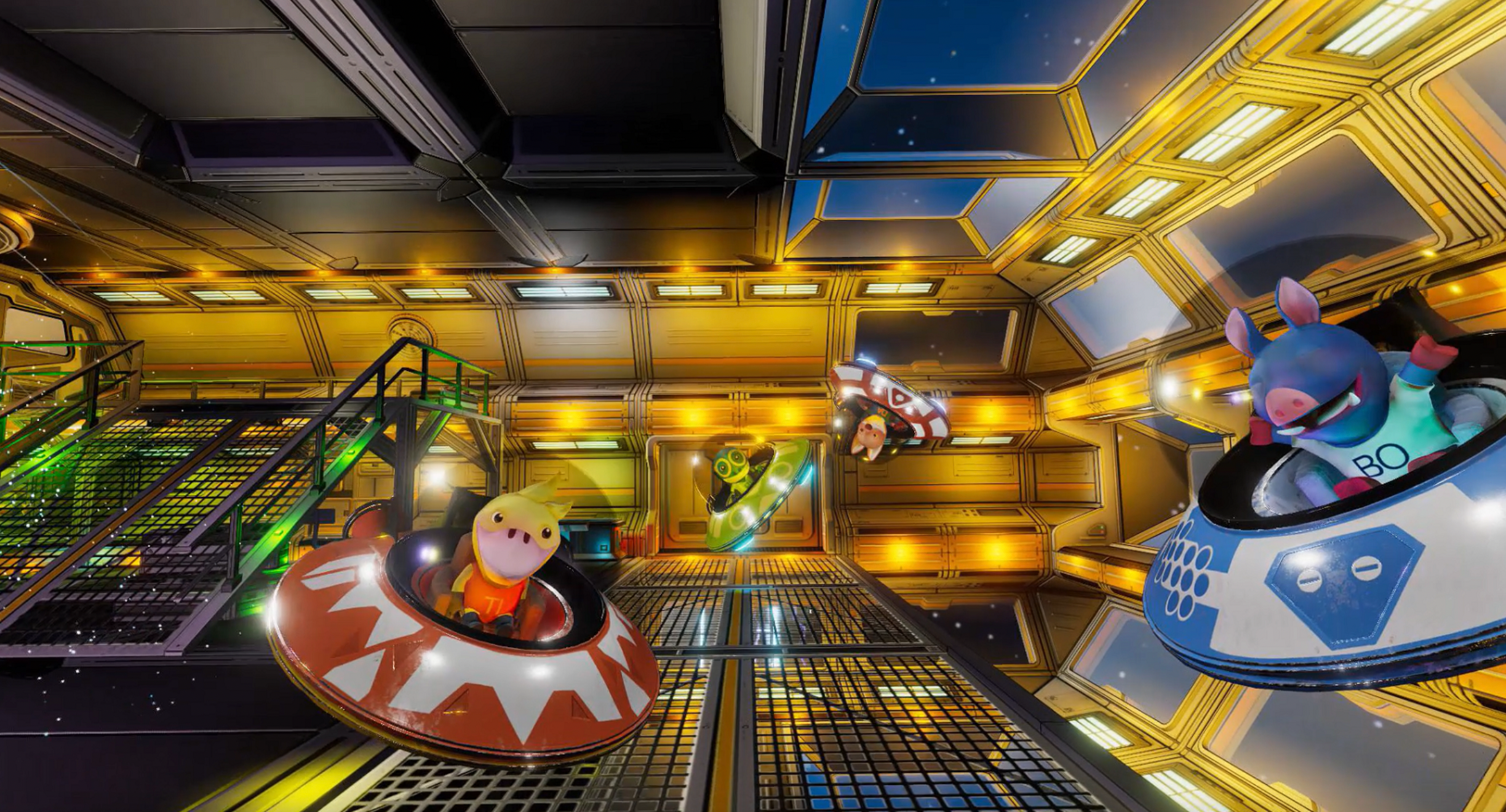 Un moment de la pel·lícula de realitat virtual de la muntanya russa TIBIDABO