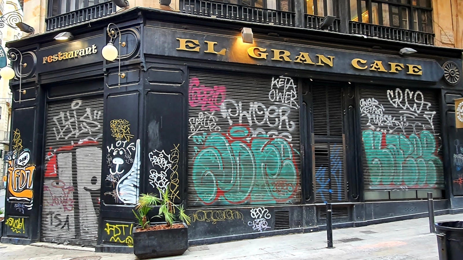 El Gran Café cerró el agosto del 2020 en plena pandemia
