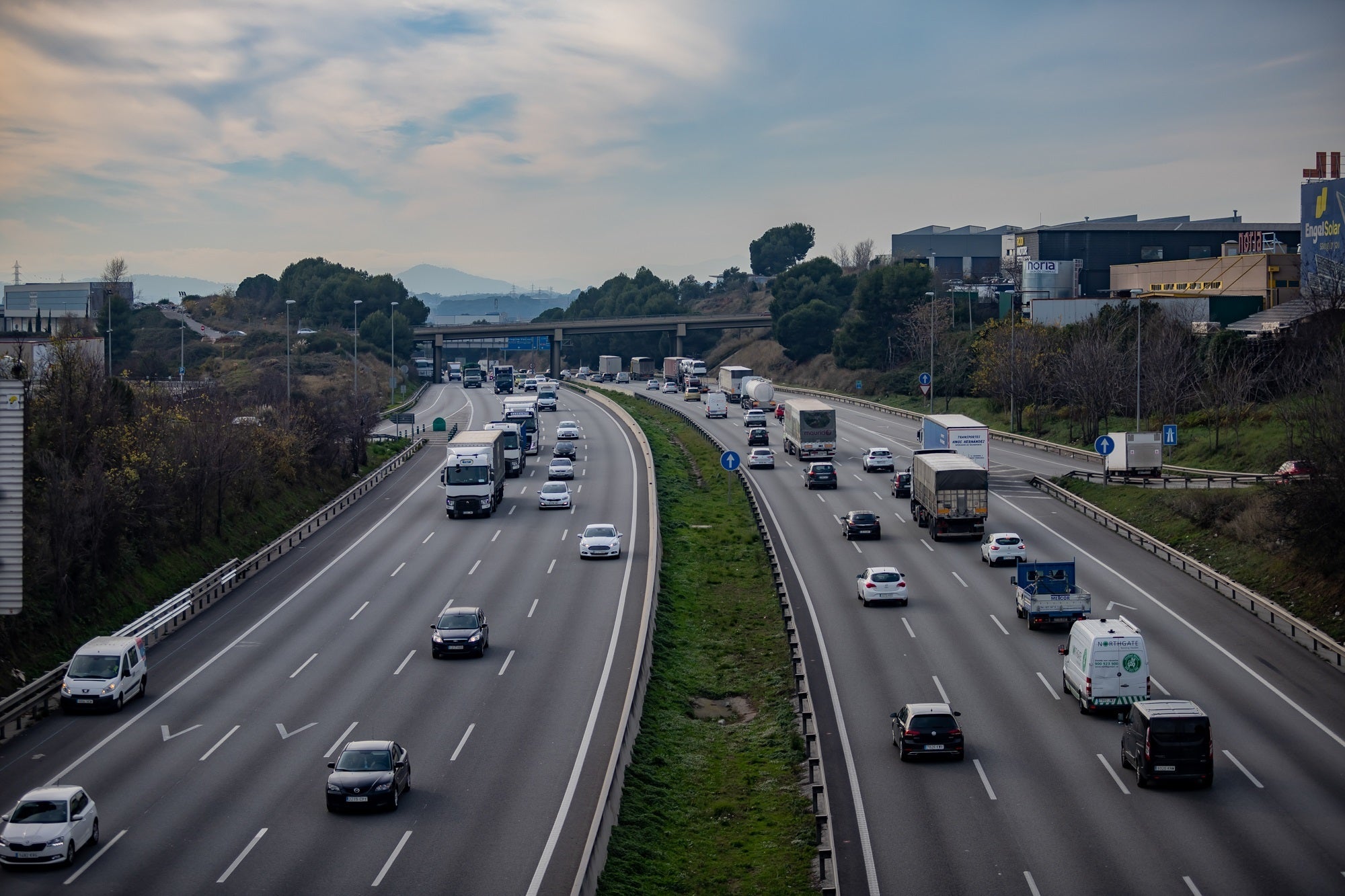 Una imatge d'arxiu de l'autopista / Europa Press