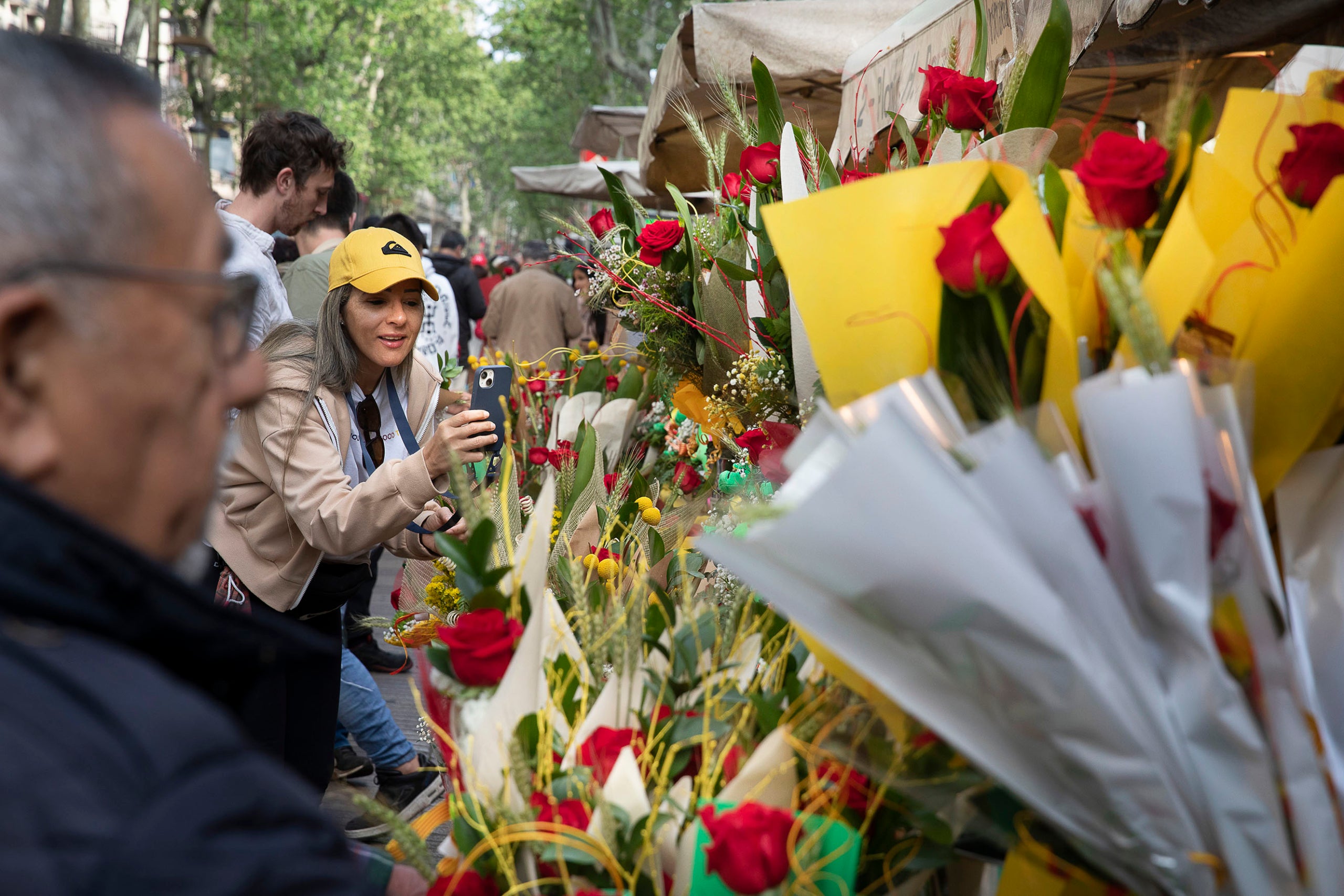 Les roses també són protagonistes d'aquesta jornada / Jordi Play