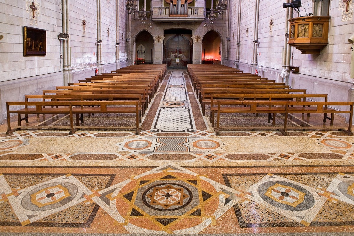 El mosaic de l'església de Sant Pacià | Ajuntament