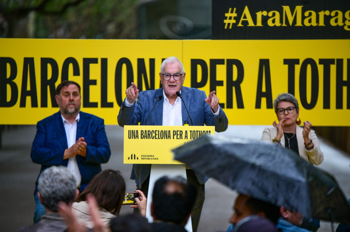 Acte d'ERC amb candidats de diverses nacionalitats ERC