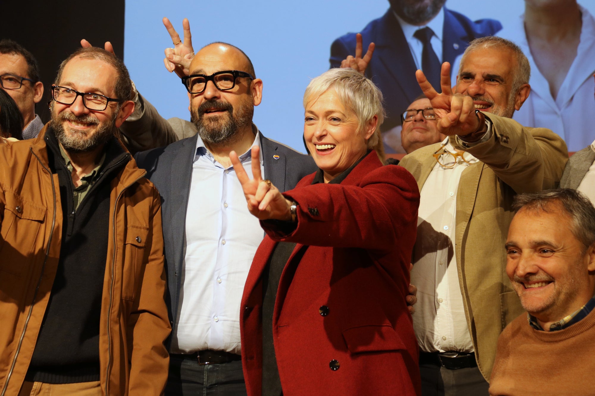 Anna Grau, en el acto