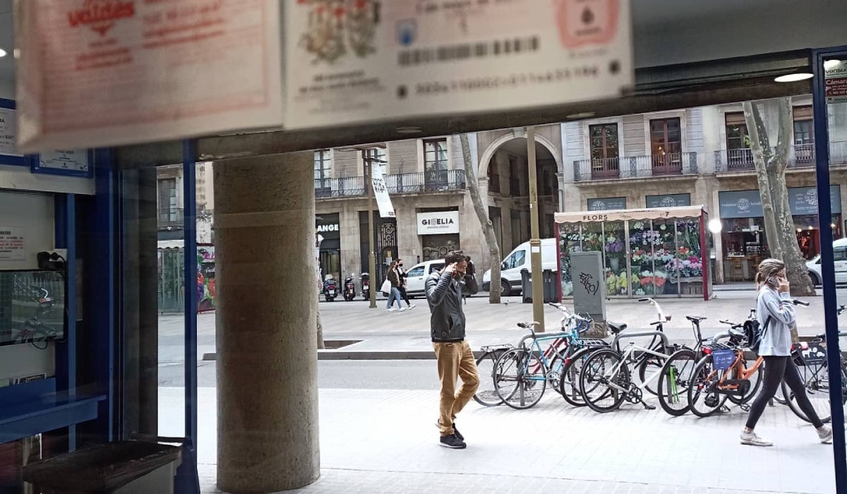 La grossa ha caigut a La Rambla | Facebook Loteries Valdés