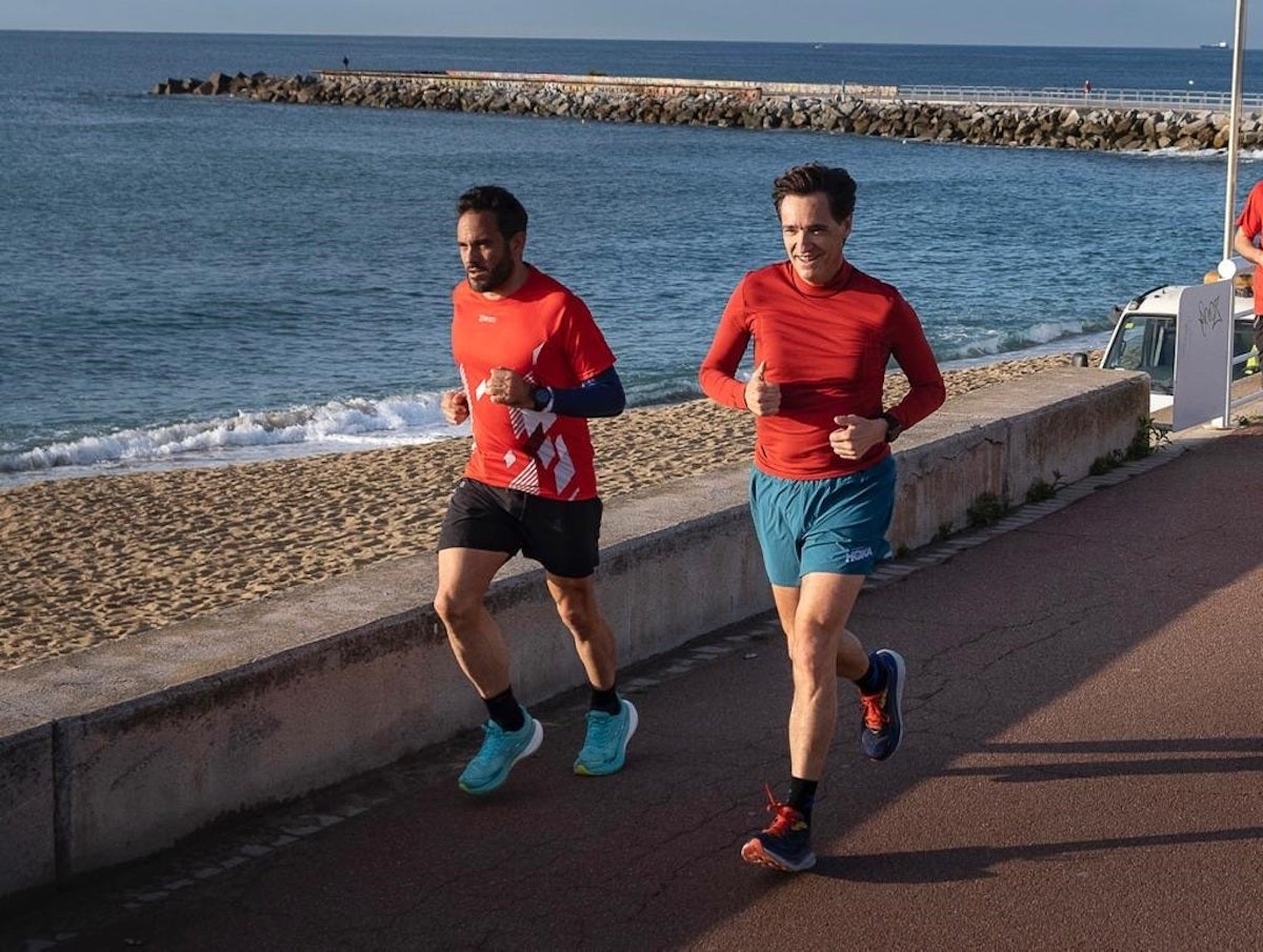 El primer secretari del PSC, Salvador Illa, amb el regidor del PSC a Berga, Abel García / PSC