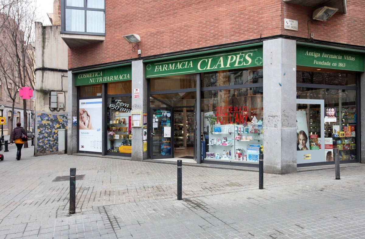 Farmàcia Clapés, al centre de Sant Andreu | Ajuntament