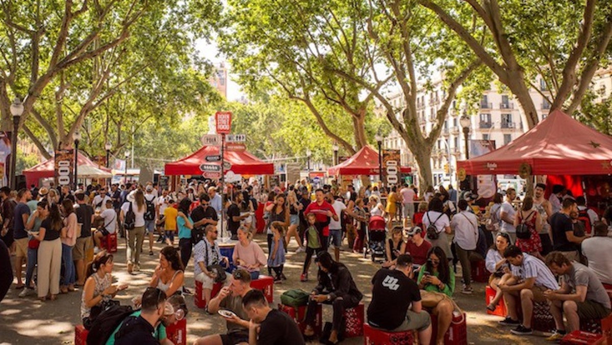 L'esdeveniment se celebra a Pla de Palau / Twitter: @TMBinfo