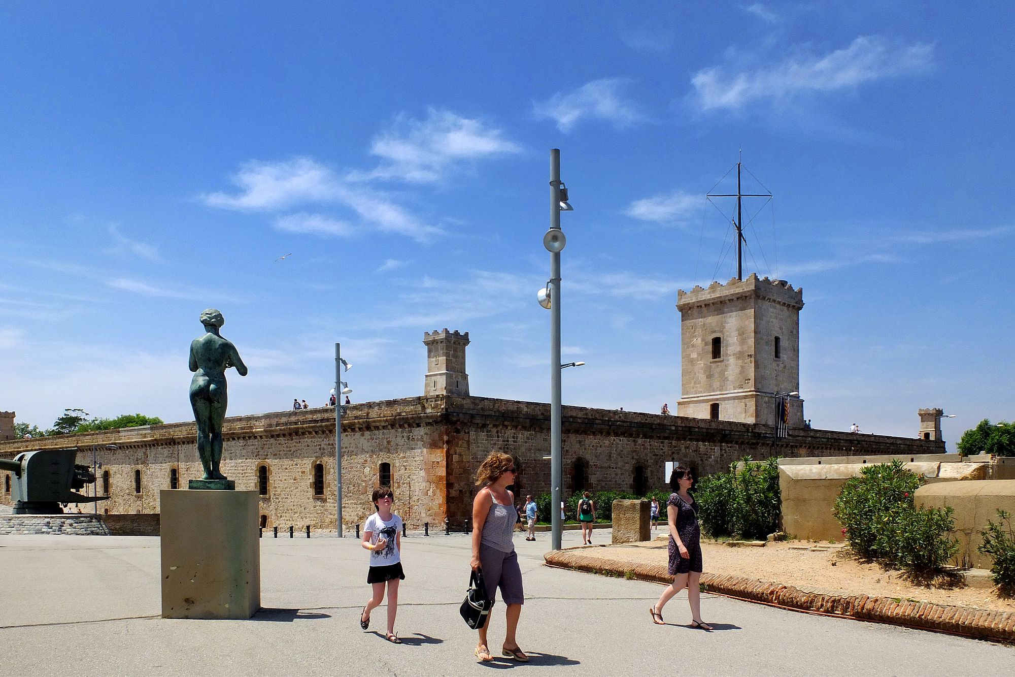 El castell de Montjuïc és el que més visitants estrangers té de Barcelona | Ajuntament 