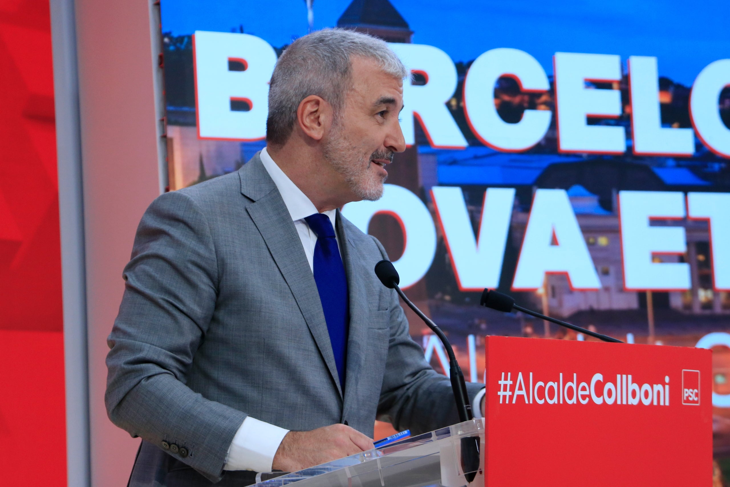 Collboni en un momento de la intervención | ACN