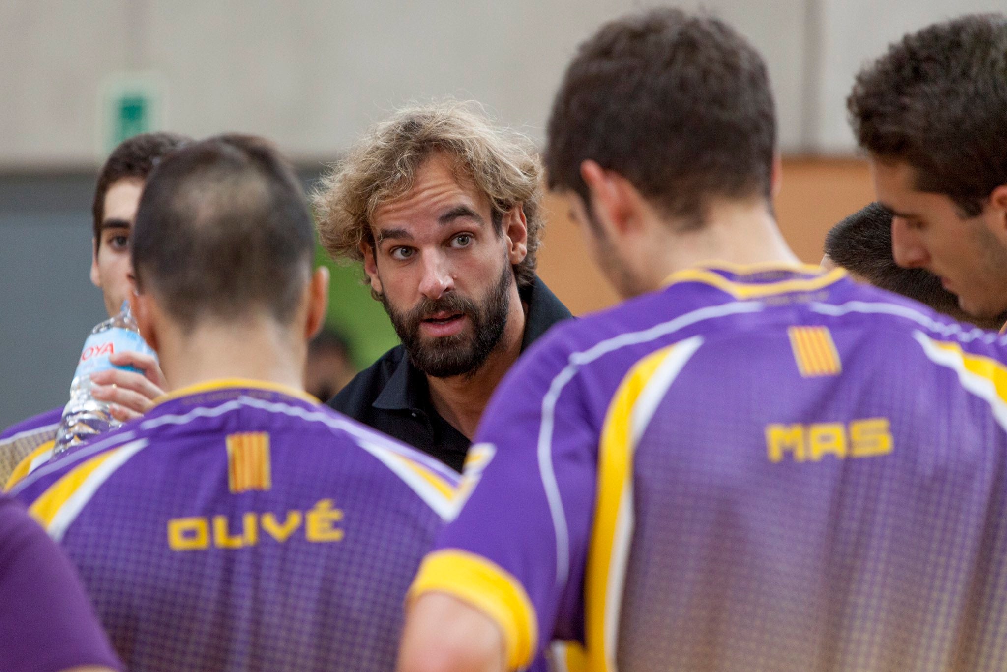 Roger Grimau, entrenando al JAC Sants | YAZCO Sants