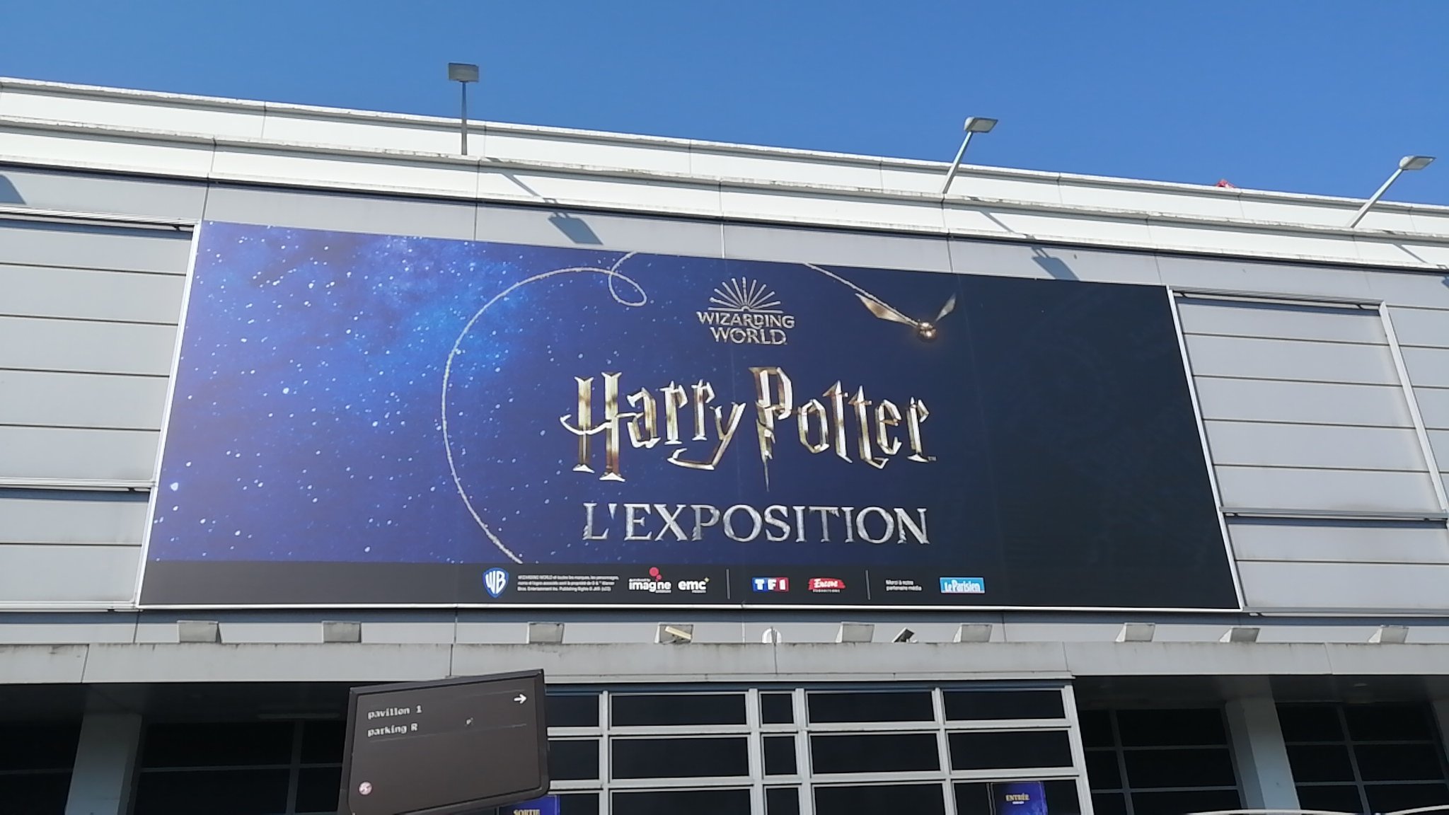 Una imatge de l'exposició itinerant de Harry Potter a París / Twitter: @TorriGilly