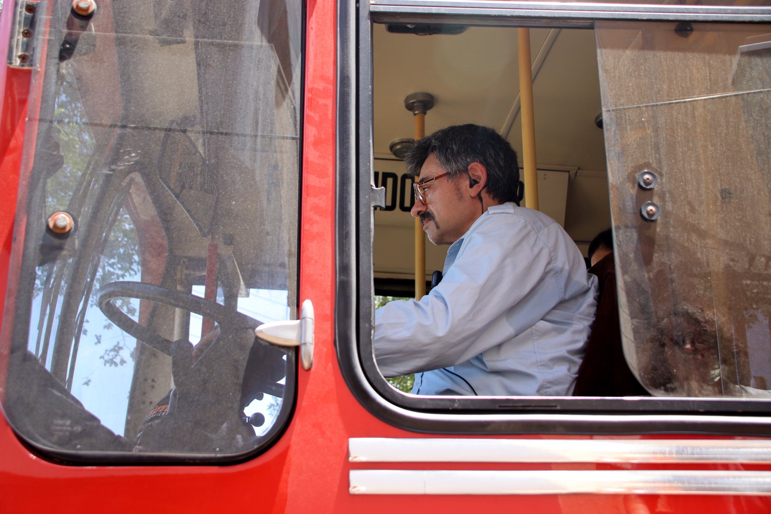 L'autobús de Vital caracteritzat per la pel·lícula / ACN