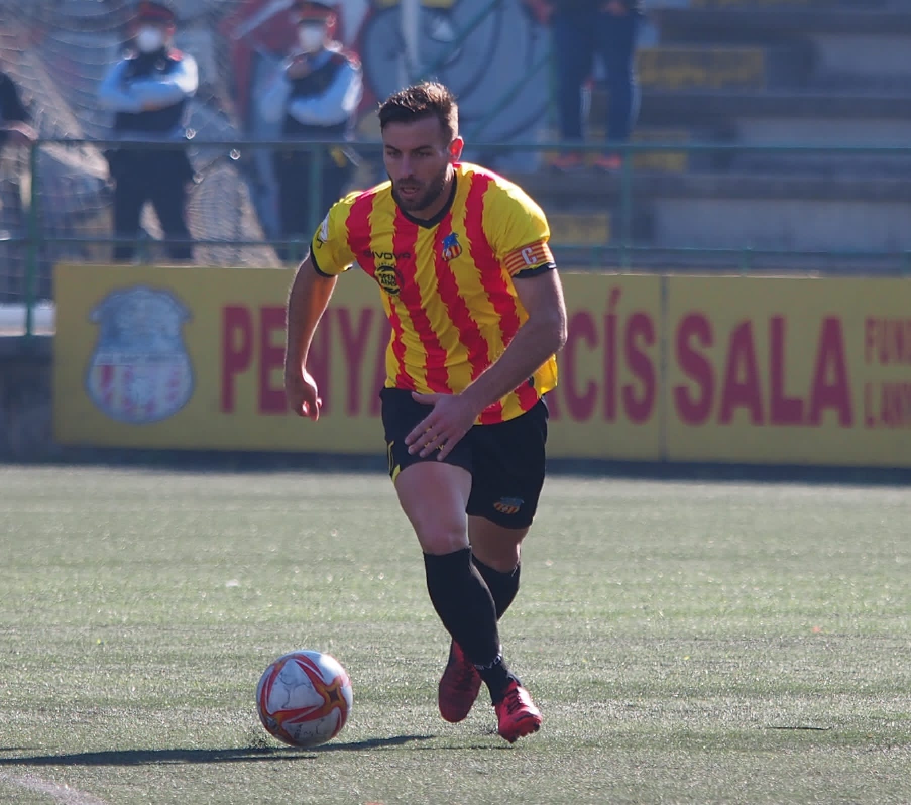 Joan Noguera, capitán del Sant Andreu, se despide ocho temporadas después | UE Sant Andreu (Judit Andreu)