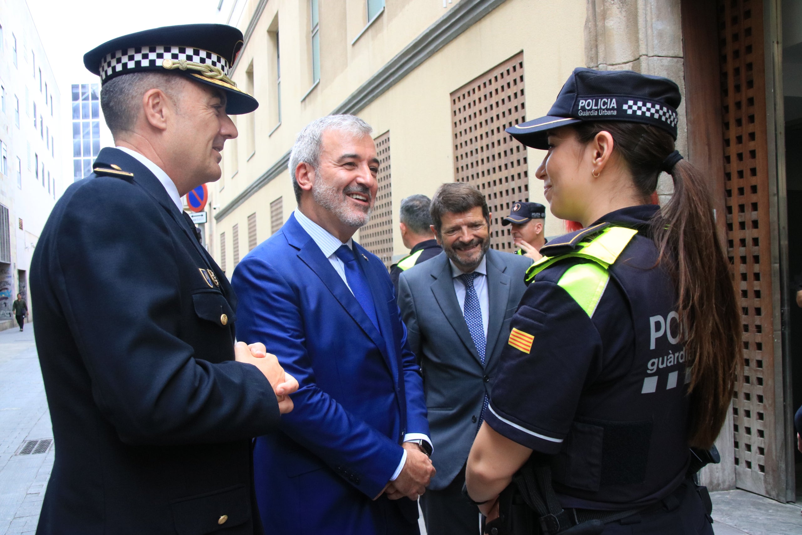 Collboni i Batlle amb la Urbana en una imatge d'arxiu | ACN