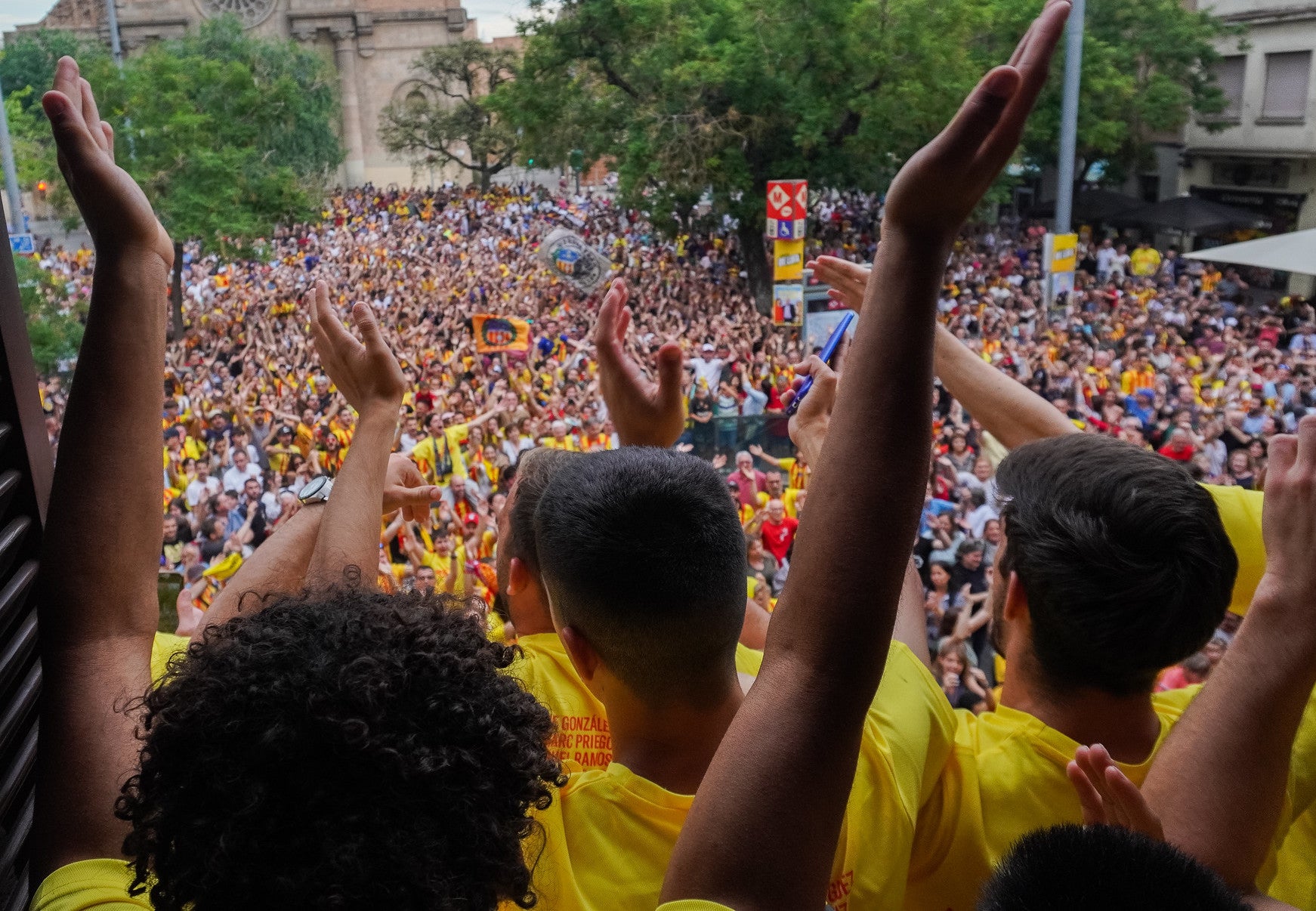 Feia quinze anys que Sant Andreu no celebrava un ascens | Ajuntament 