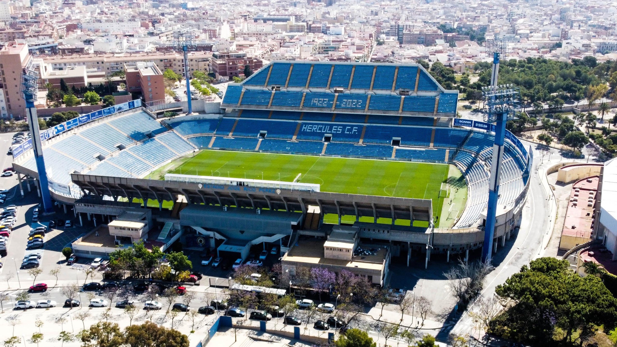 El José Rico Pérez, l'estadi del Hèrcules / Hèrcules