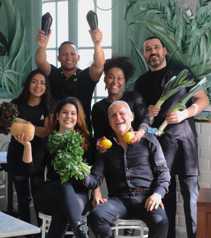 L'equip de l'Arc Iris amb en Pere Llauradó | IG Arc Iris