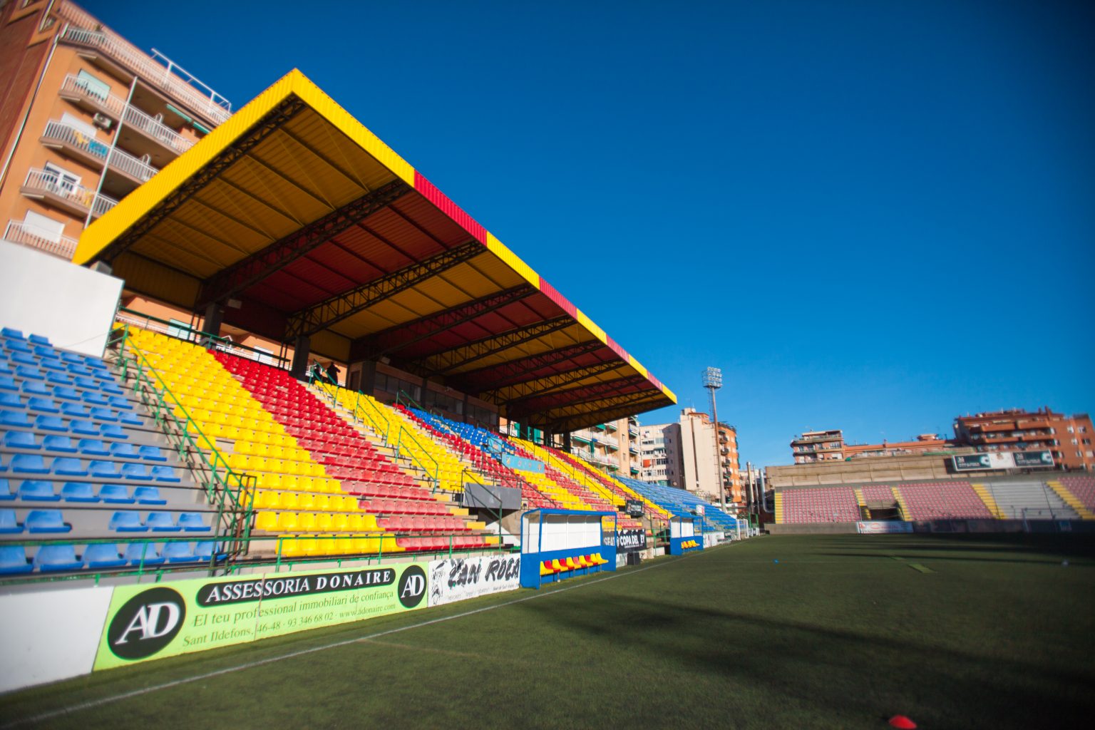 L'estadi Narcís Sala, feu històric del club | UE Sant Andreu