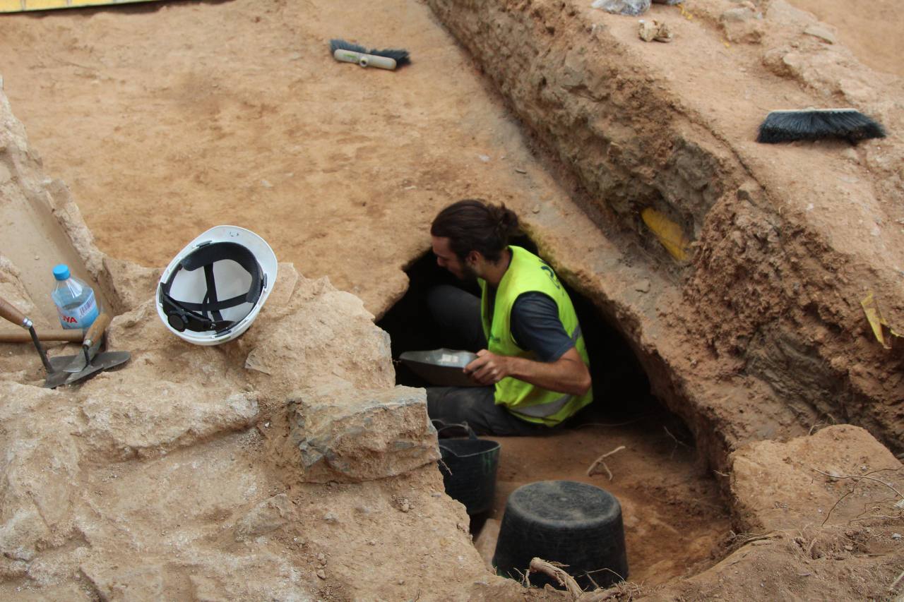 Les restes del convent caputxí del segle XVI trobat a l'Eixample / A.R.